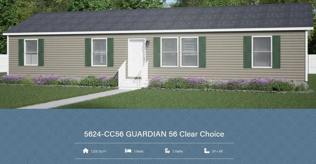 Clayton Guardian 56 (24x56) Plan