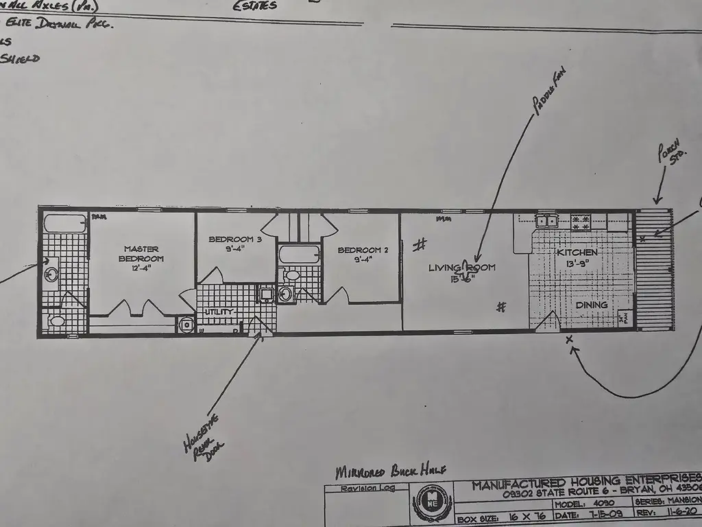 Mansion 412SC Wellington Estates Plan