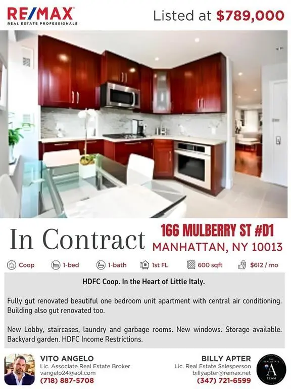 166 Mulberry St Unit D1