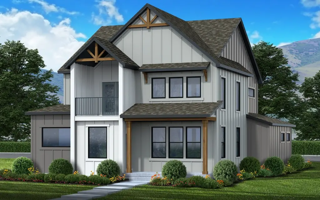 Glacier Farmhouse Plan
