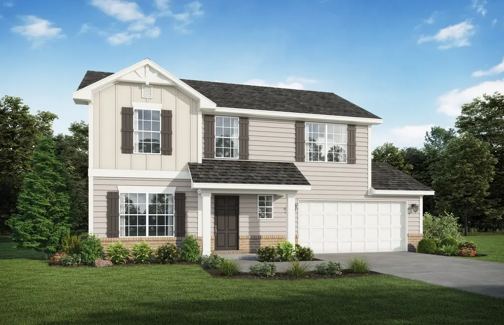 Pamona 2 Car Garage Plan