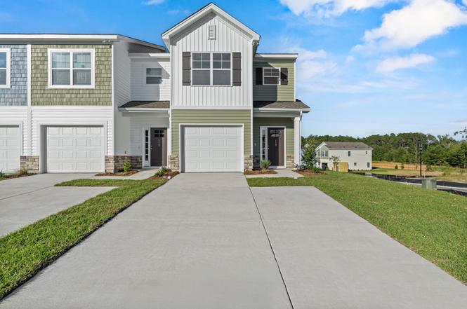 Cypress Townhome End Unit Plan