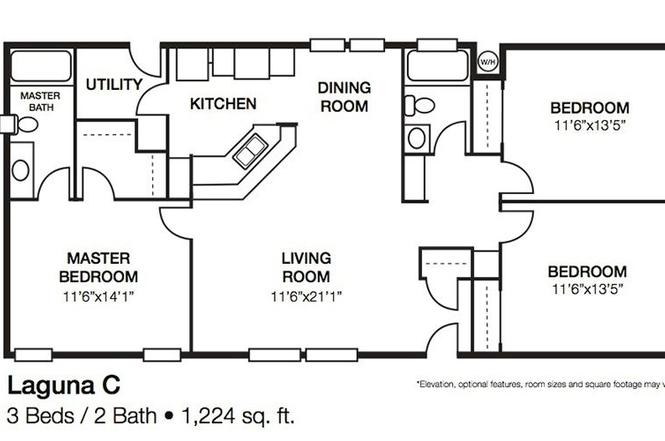 Laguna D 3/2 Plan