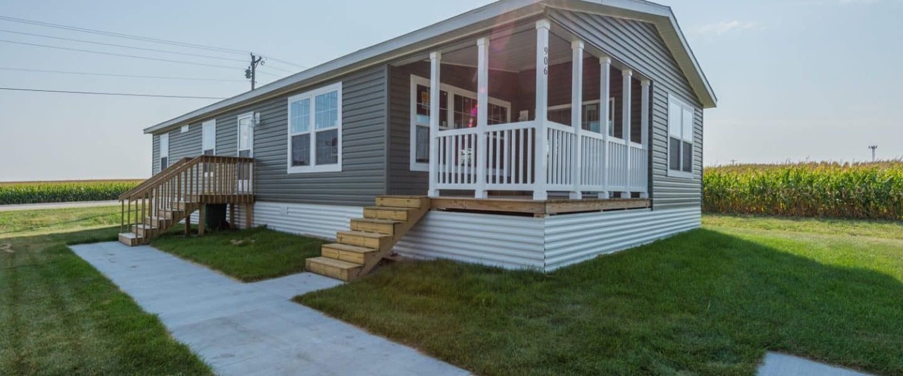 2 Bed 2 Bath Single Section Plan